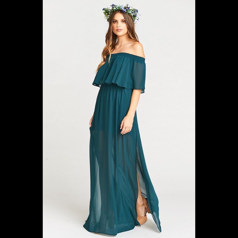 Show Me Your MuMu Hacienda Convertible Jade Maxi